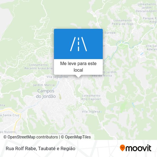 Rua Rolf Rabe mapa