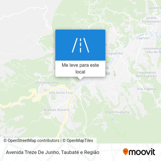 Avenida Treze De Junho mapa