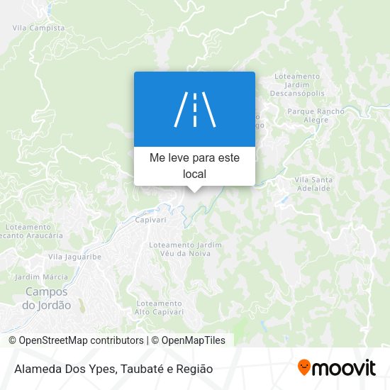 Alameda Dos Ypes mapa