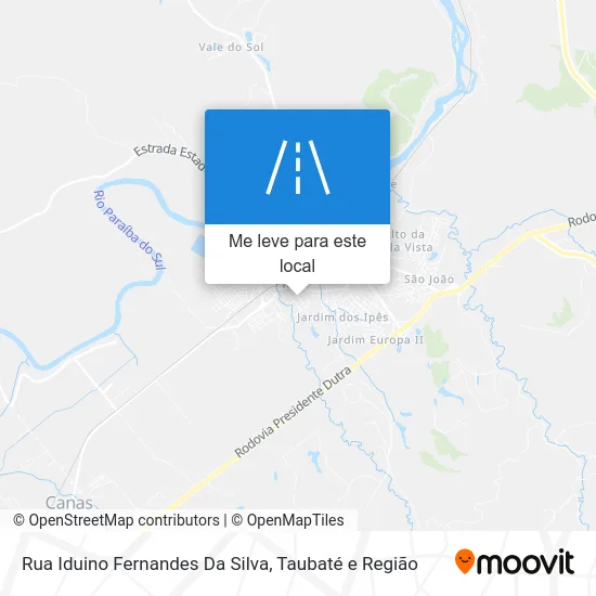 Rua Iduino Fernandes Da Silva mapa