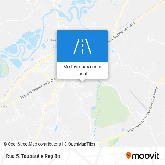Rua 5 mapa