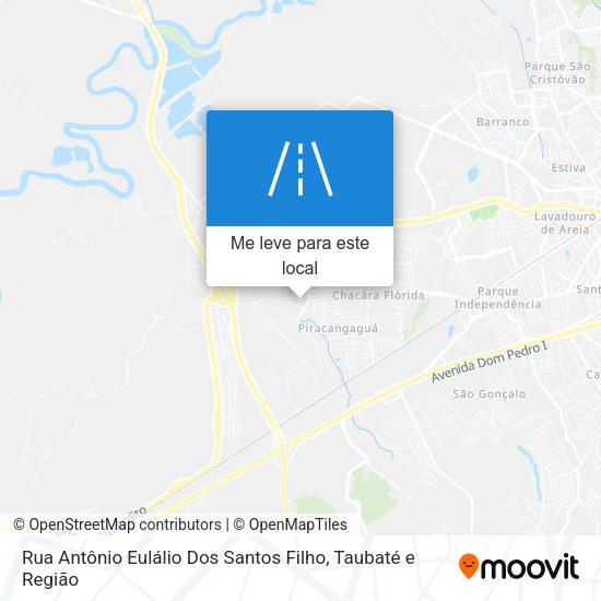 Rua Antônio Eulálio Dos Santos Filho mapa