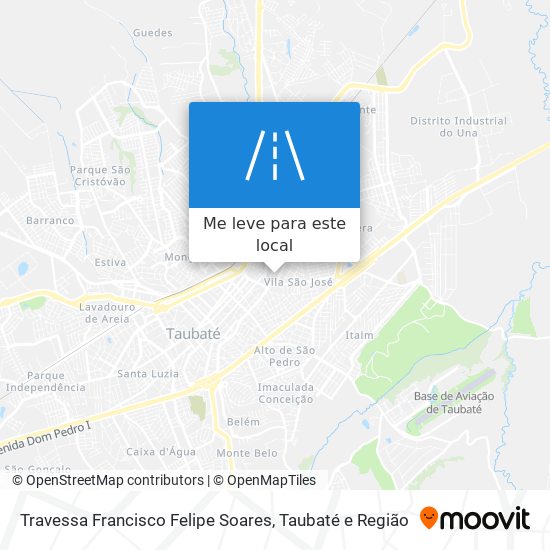 Travessa Francisco Felipe Soares mapa