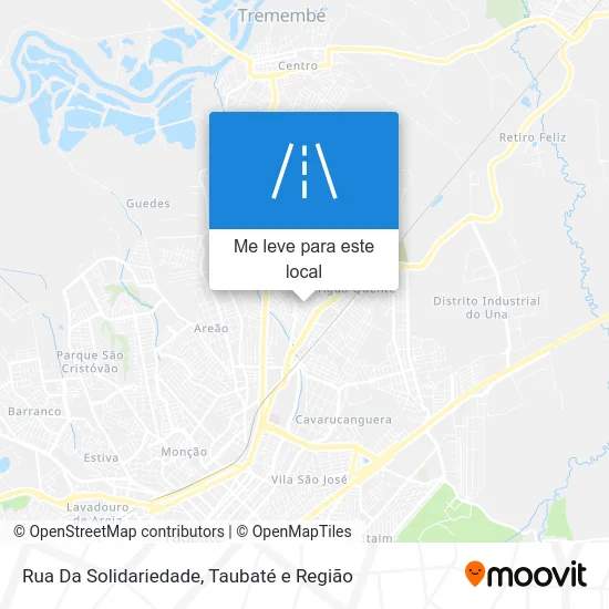 Rua Da Solidariedade mapa