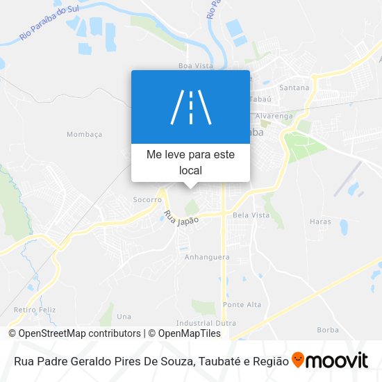 Rua Padre Geraldo Pires De Souza mapa