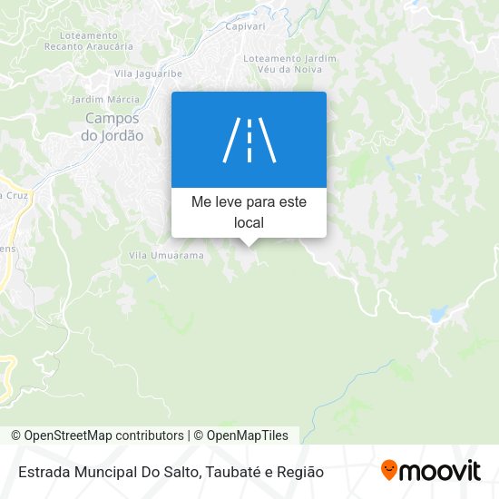 Estrada Muncipal Do Salto mapa