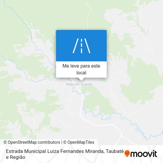 Estrada Municipal Luiza Fernandes Miranda mapa