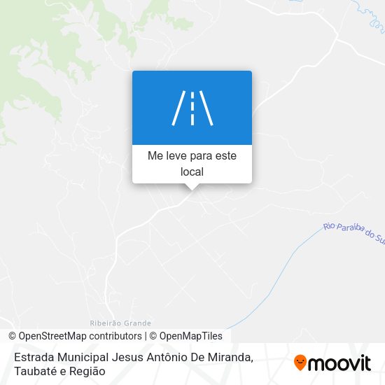 Estrada Municipal Jesus Antônio De Miranda mapa