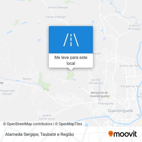 Alameda Sergipe mapa