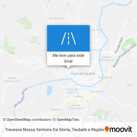 Travessa Nossa Senhora Da Gloria mapa