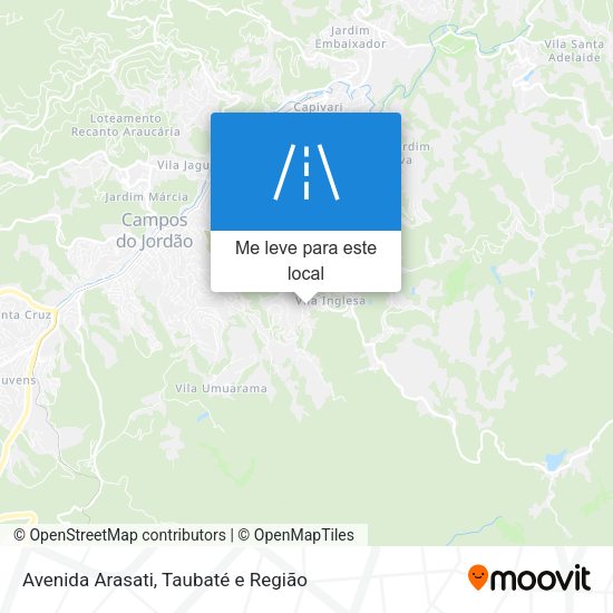 Avenida Arasati mapa