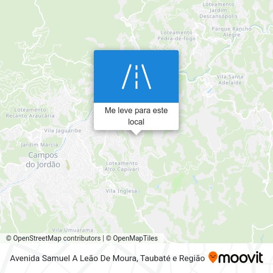 Avenida Samuel A Leão De Moura mapa
