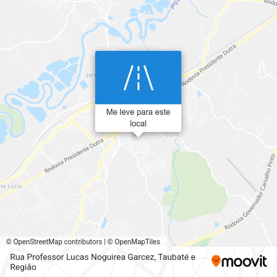 Rua Professor Lucas Noguirea Garcez mapa