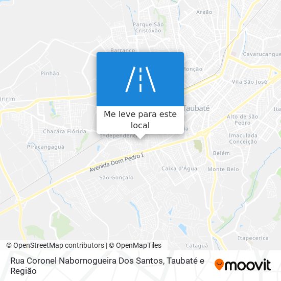 Rua Coronel Nabornogueira Dos Santos mapa