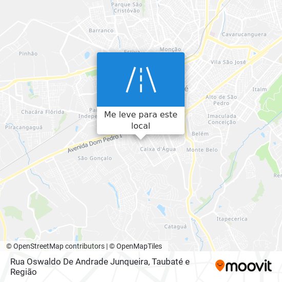 Rua Oswaldo De Andrade Junqueira mapa