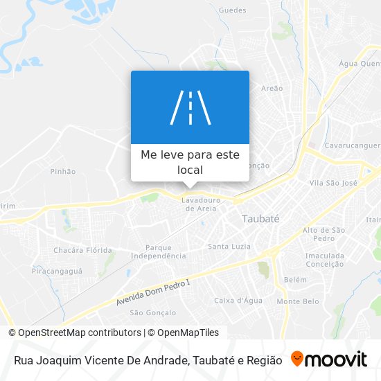 Rua Joaquim Vicente De Andrade mapa