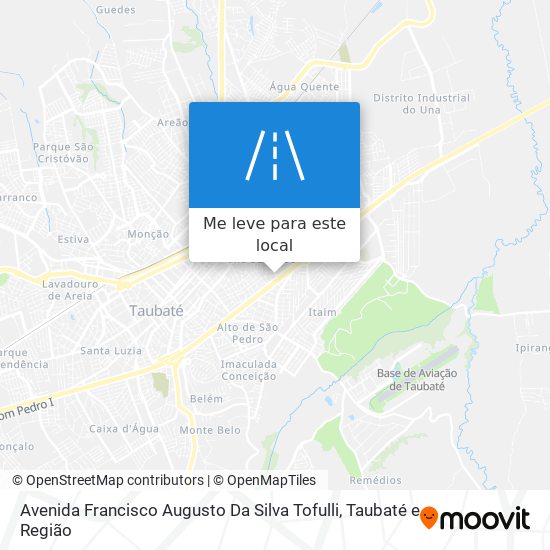 Avenida Francisco Augusto Da Silva Tofulli mapa
