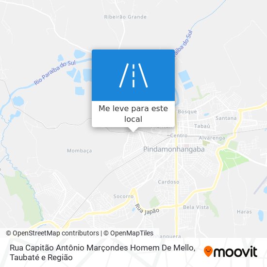 Rua Capitão Antônio Marçondes Homem De Mello mapa