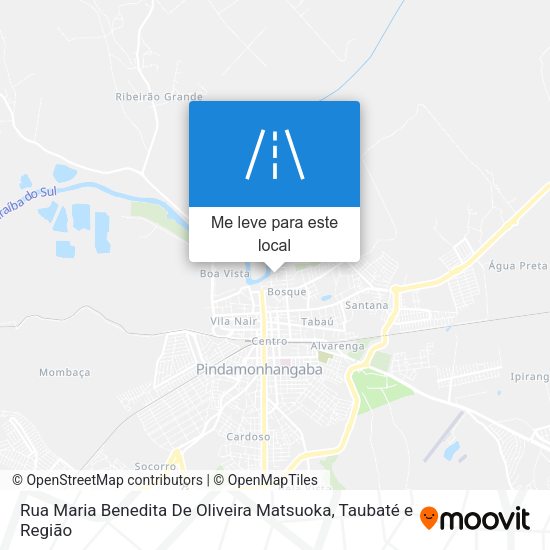 Rua Maria Benedita De Oliveira Matsuoka mapa