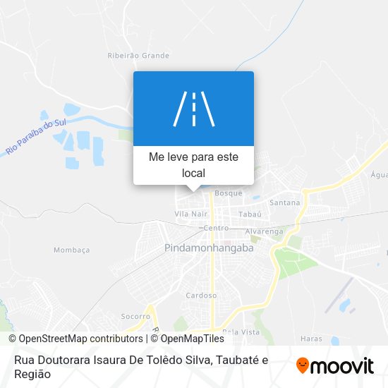 Rua Doutorara Isaura De Tolêdo Silva mapa