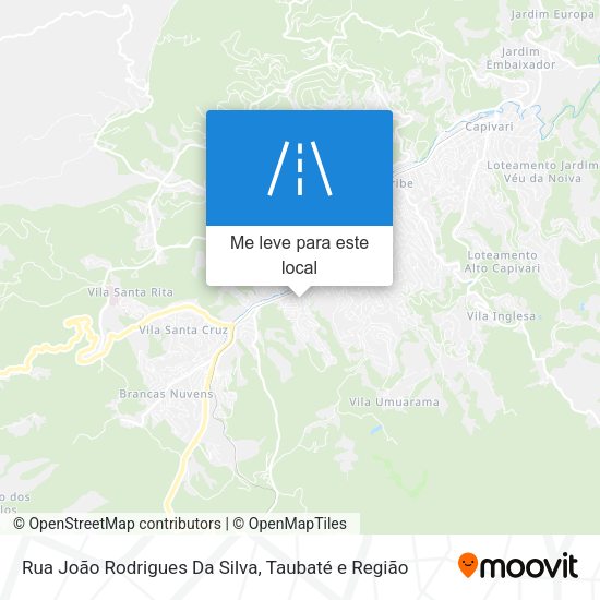 Rua João Rodrigues Da Silva mapa
