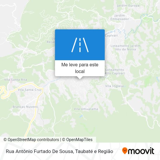 Rua Antônio Furtado De Sousa mapa
