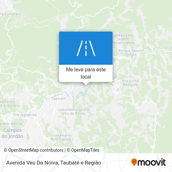 Avenida Veu Da Noiva mapa