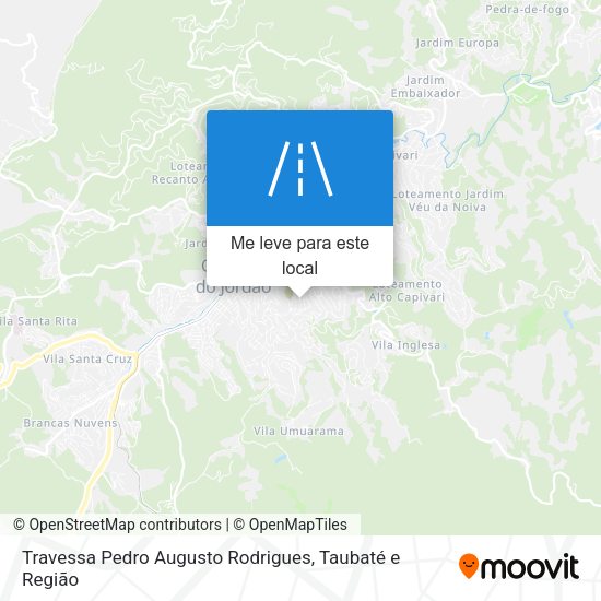 Travessa Pedro Augusto Rodrigues mapa