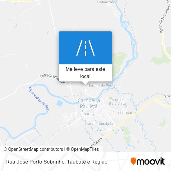 Rua Jose Porto Sobrinho mapa