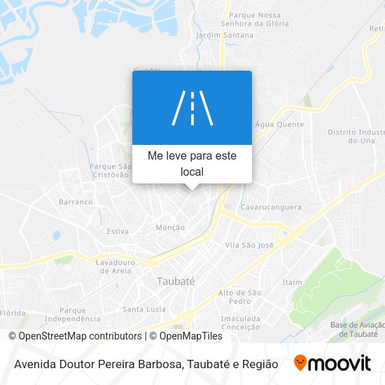 Avenida Doutor Pereira Barbosa mapa