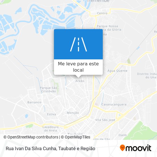 Rua Ivan Da Silva Cunha mapa