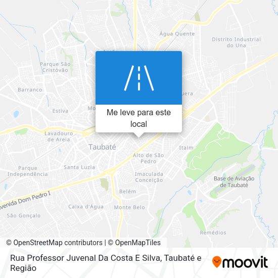 Rua Professor Juvenal Da Costa E Silva mapa