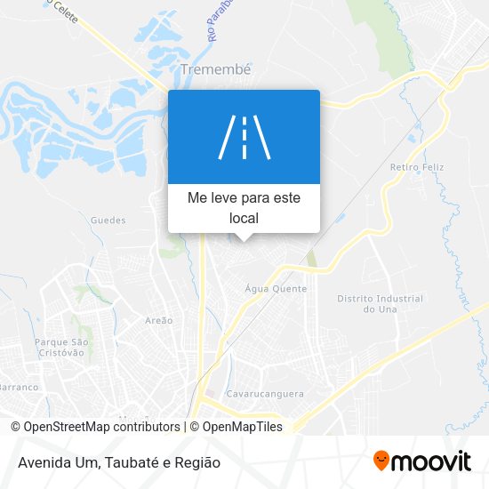 Avenida Um mapa