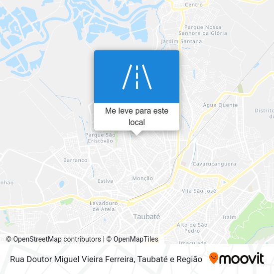 Rua Doutor Miguel Vieira Ferreira mapa