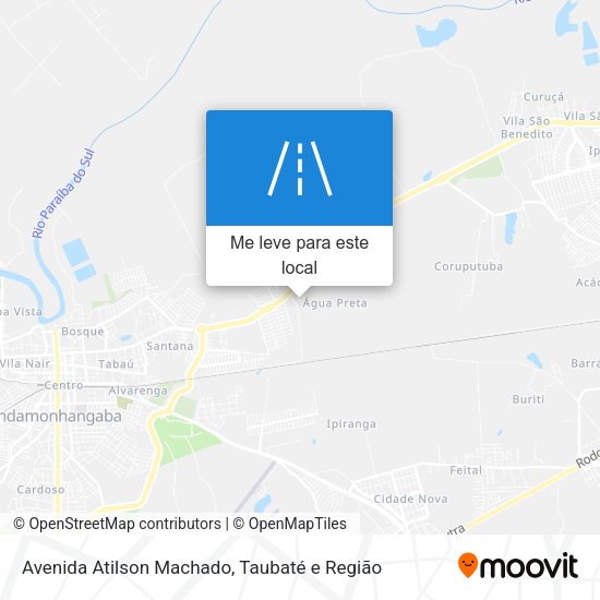 Avenida Atilson Machado mapa