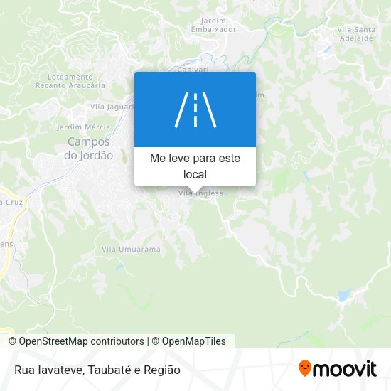 Rua Iavateve mapa