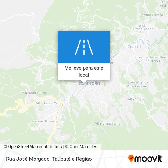 Rua José Morgado mapa