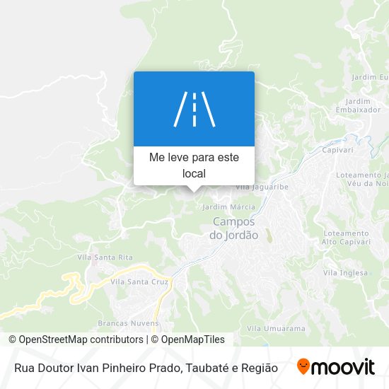 Rua Doutor Ivan Pinheiro Prado mapa