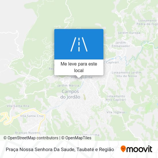 Praça Nossa Senhora Da Saude mapa