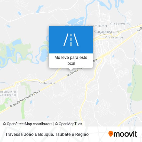 Travessa João Balduque mapa