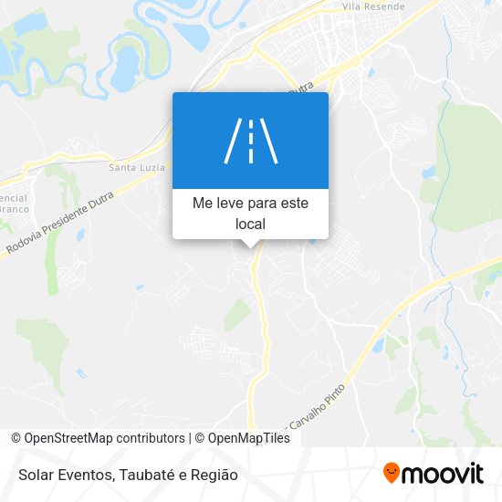 Solar Eventos mapa