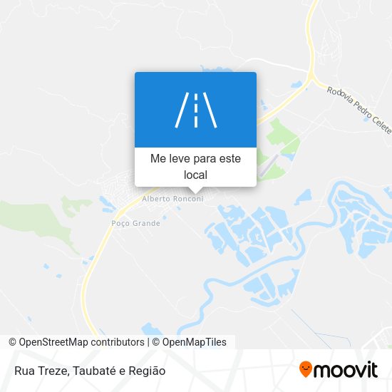 Rua Treze mapa