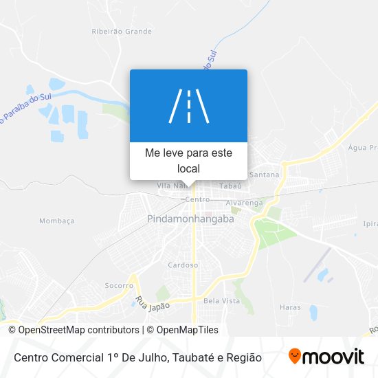 Centro Comercial 1º De Julho mapa