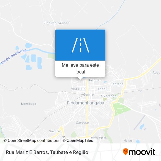 Rua Mariz E Barros mapa