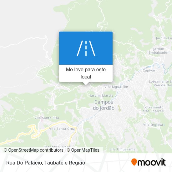 Rua Do Palacio mapa
