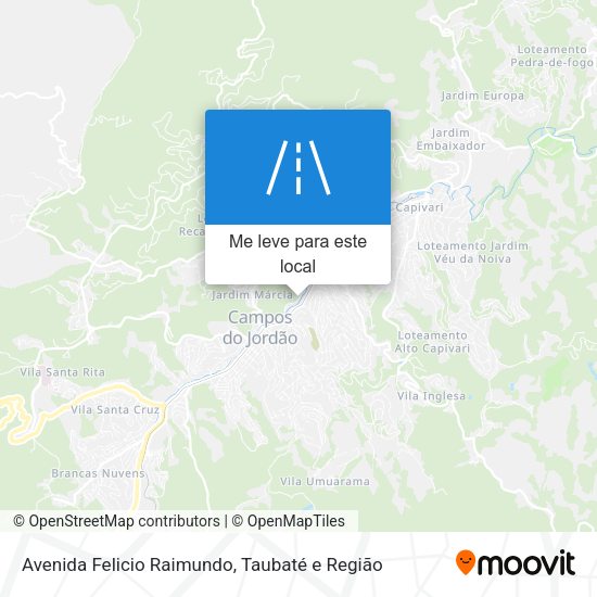 Avenida Felicio Raimundo mapa