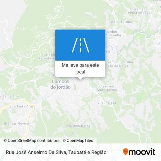 Rua José Anselmo Da Silva mapa