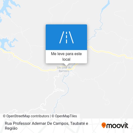 Rua Professor Ademar De Campos mapa