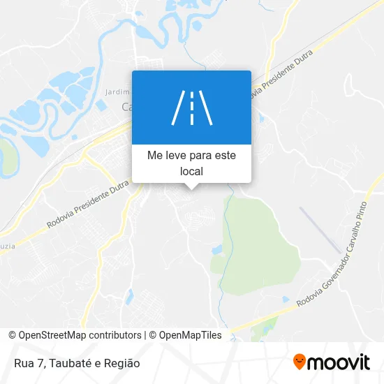 Rua 7 mapa