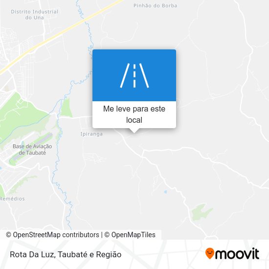 Rota Da Luz mapa
